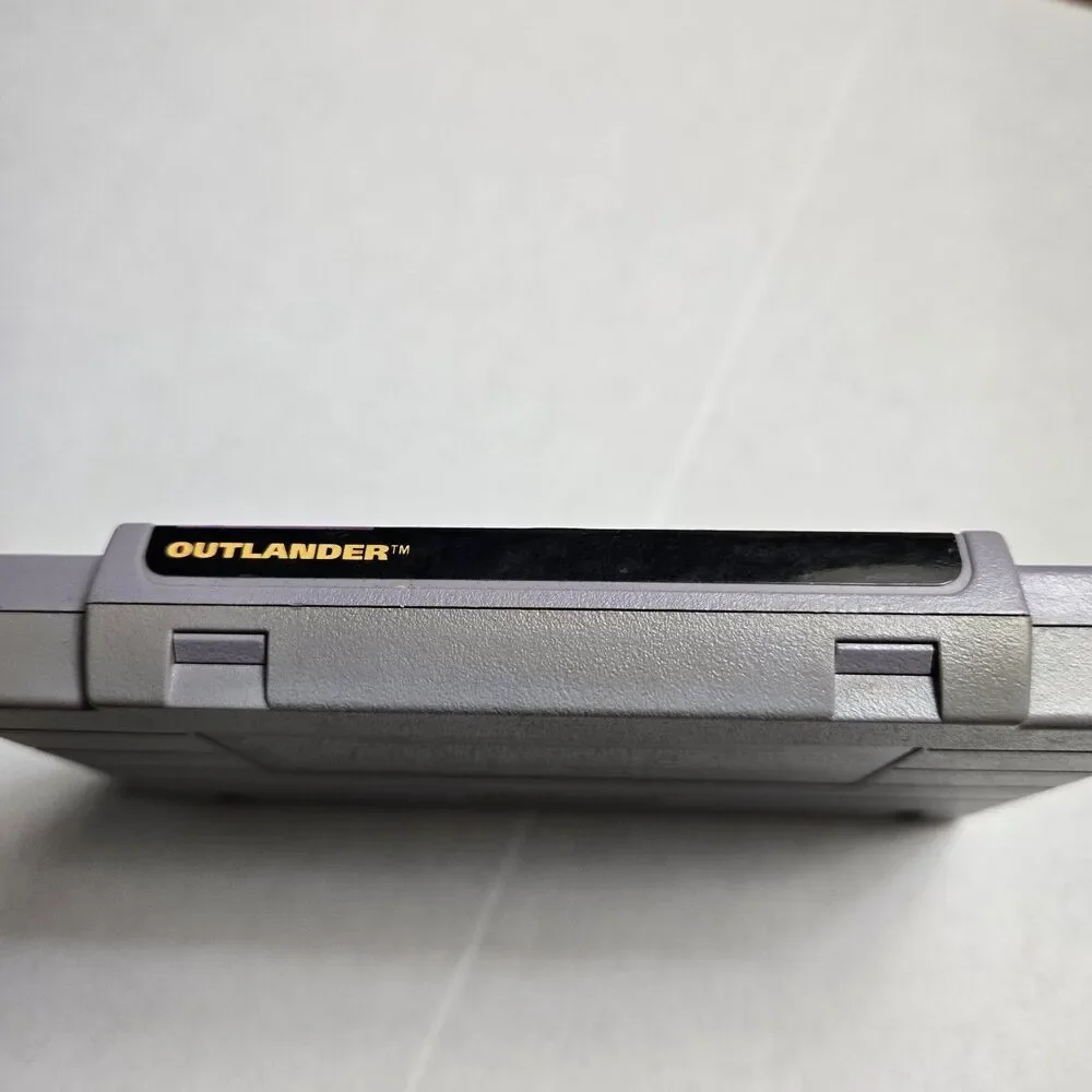 Outlander (Super Nintendo, 1993) SNES - Authentic - Game Only tested - Video